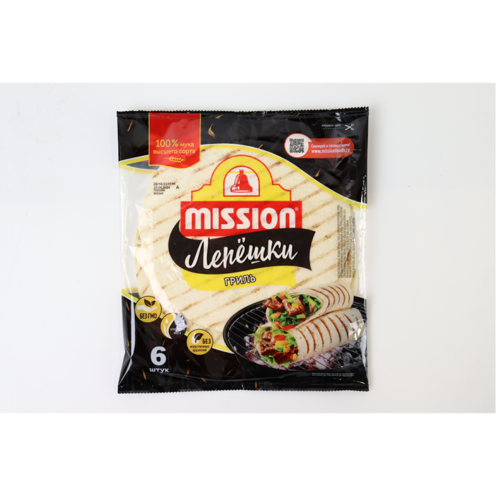 Лепешки тортильи Mission-deli 250 г 6 штук