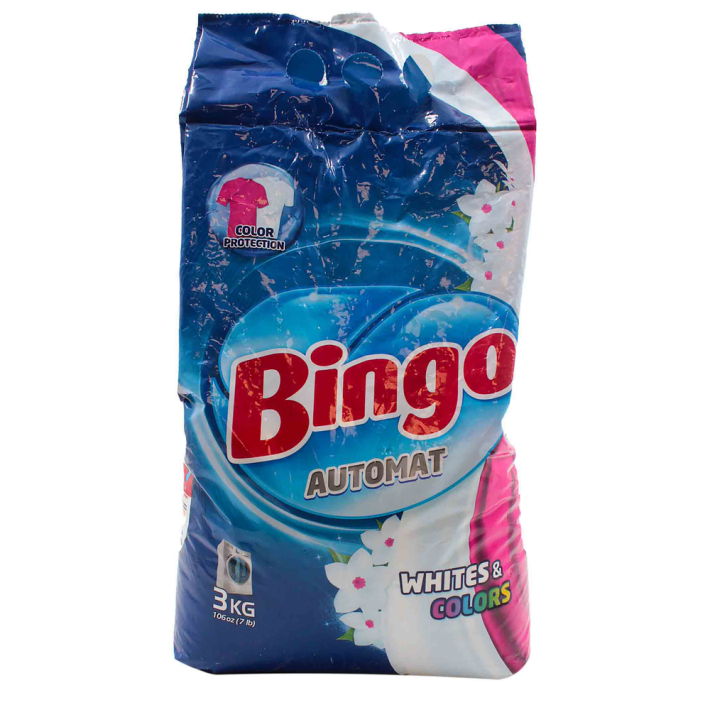 Порошок Bingo eco white&colors 3 кг