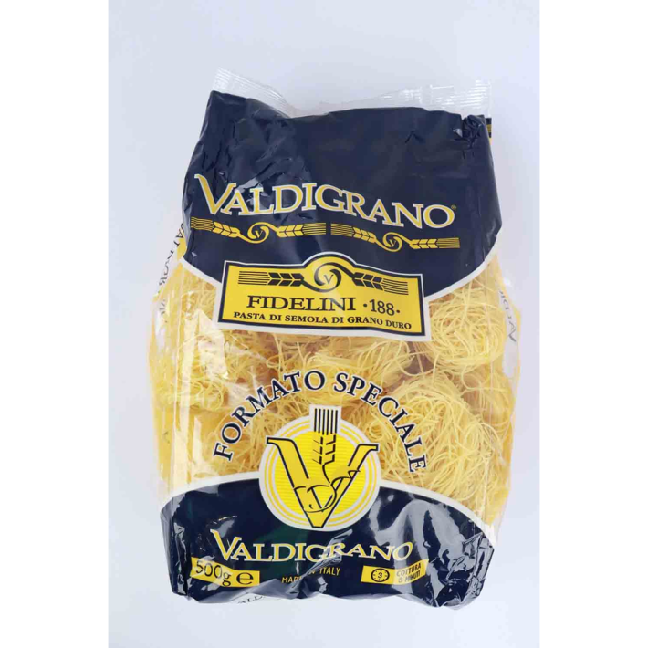 МАКАРОННЫЕ ИЗДЕЛИЯ VALDIGRANO 188 FIDELINI 500ГР
