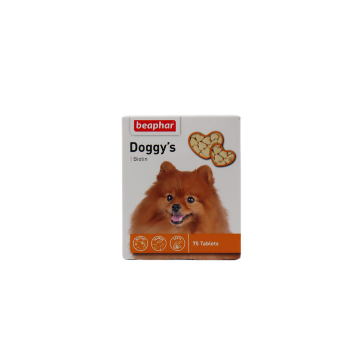 12507 BEAPHAR DOGGY'S BIOTINE КОРМОВАЯ ДОБАВКА ДЛЯ СОБАК 75Т