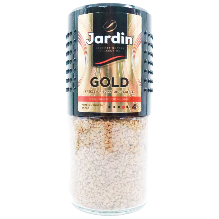 КОФЕ JARDIN GOLD РАСТВОРИМЫЙ СТ\Б 95ГР