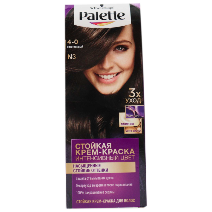 Крем краска Palette n3 каштан