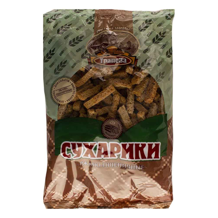 Сухари Трапезаки бульонные ржано-пшеничные 350 г
