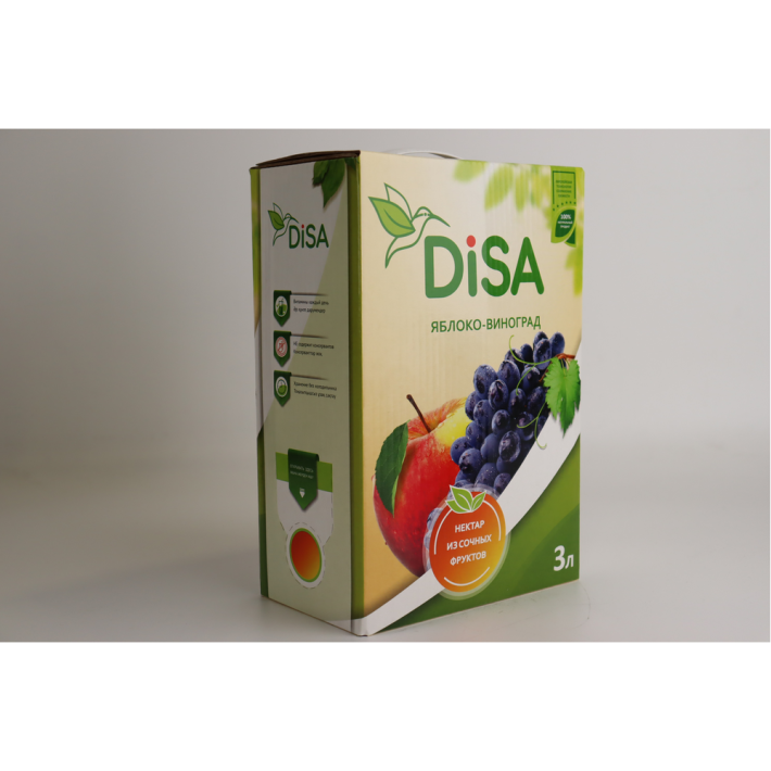 НЕКТАР DISA ЯБЛ/ВИНОГРАД 3Л