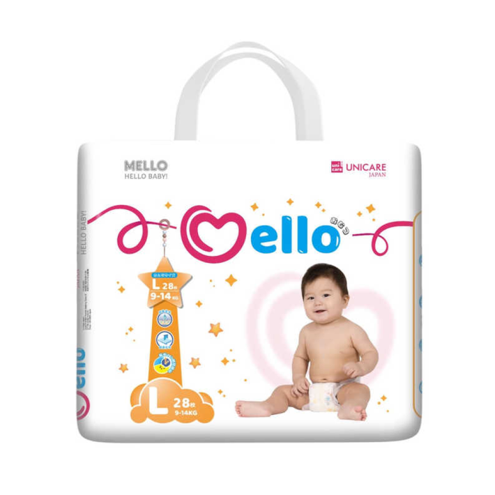 ПОДГУЗНИКИ MELLO СРЕДНЯЯ УП L 30ШТ