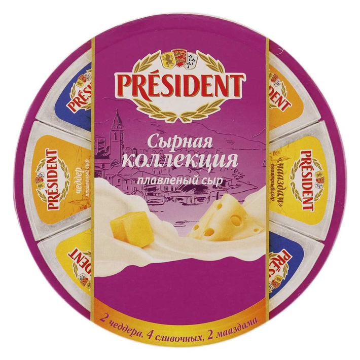 Сыр плавленый President сырная коллекция 140 г