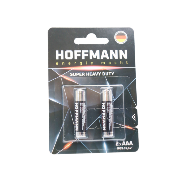 БАТАРЕЙКИ HOFFMANN SUPER HEAVY DUTY ААА 2 ШТ