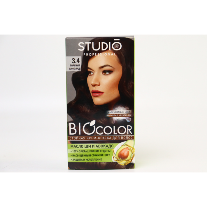 КРЕМ КРАСКА Д/ВОЛОС BIOCOLOR Т3.4 ГОРЯЧИЙ ШОКОЛАД 15МЛ