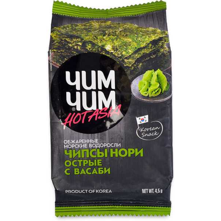 ЧИПСЫ НОРИ ВАСАБИ ЧИМ-ЧИМ 4,5ГР