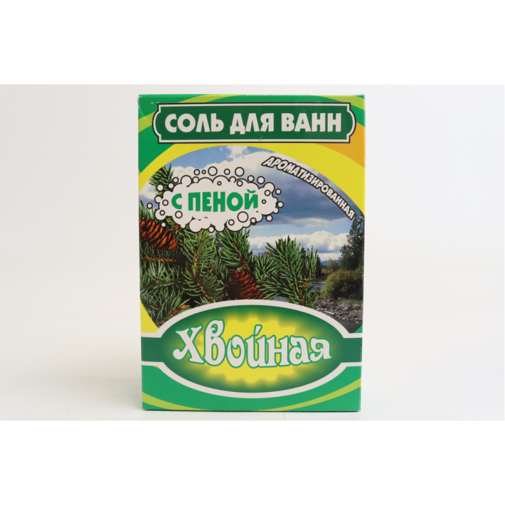 Соль для ванн с пеной Бахташ хвойная 400 г
