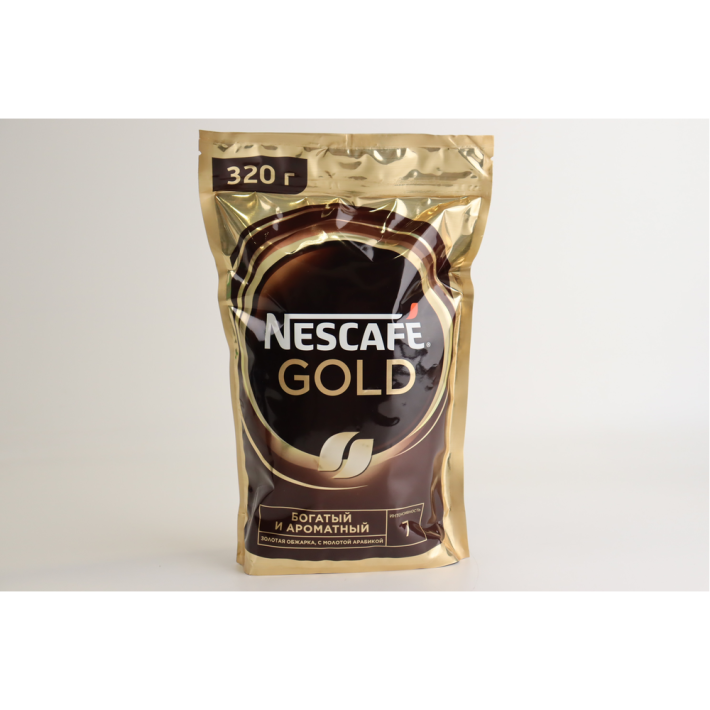 КОФЕ NESCAFE ГОЛД РАСТВОРИМЫЙ 320ГР