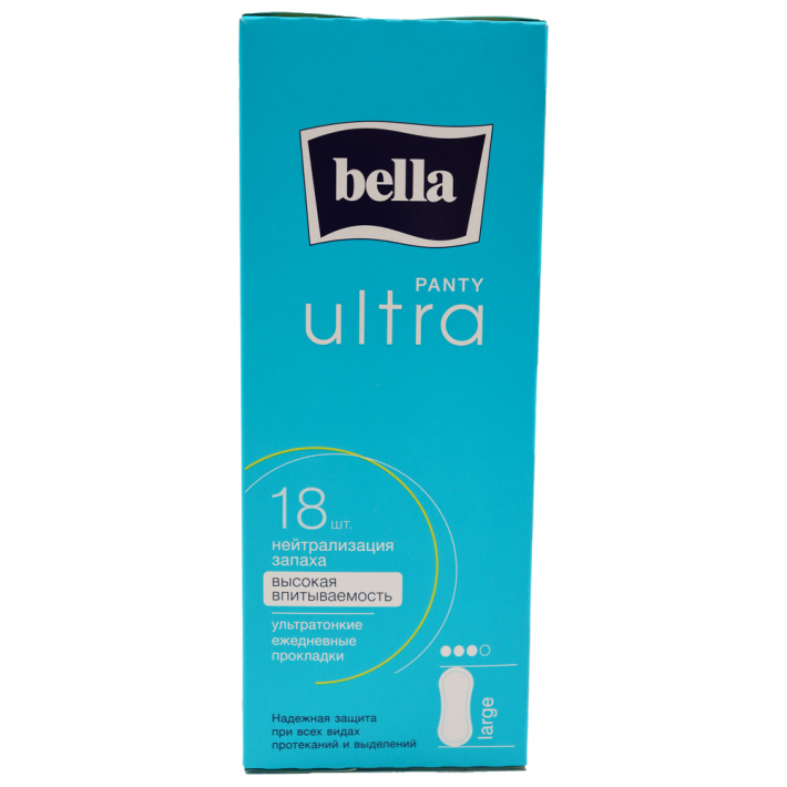 ЕЖЕДНЕВНЫЕ ПРОКЛАДКИ BELLA PANTY ULTRA LARGE 18ШТ
