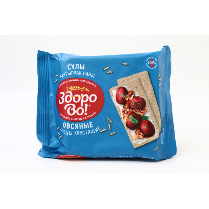 Хлебцы Здорово хрустящие, овсяные 100 г