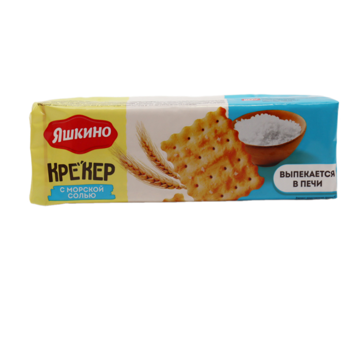 ПЕЧЕНЬЕ КРЕКЕР ЯШКИНО С СОЛЬЮ 125ГР