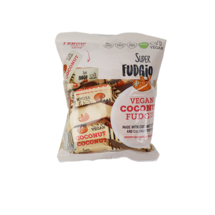 КОНФЕТЫ КОКОСОВЫЕ (Б/ГЛЮТ,ОРГАНИК,ВЕГАН,КОКОС САХАР) 150ГР