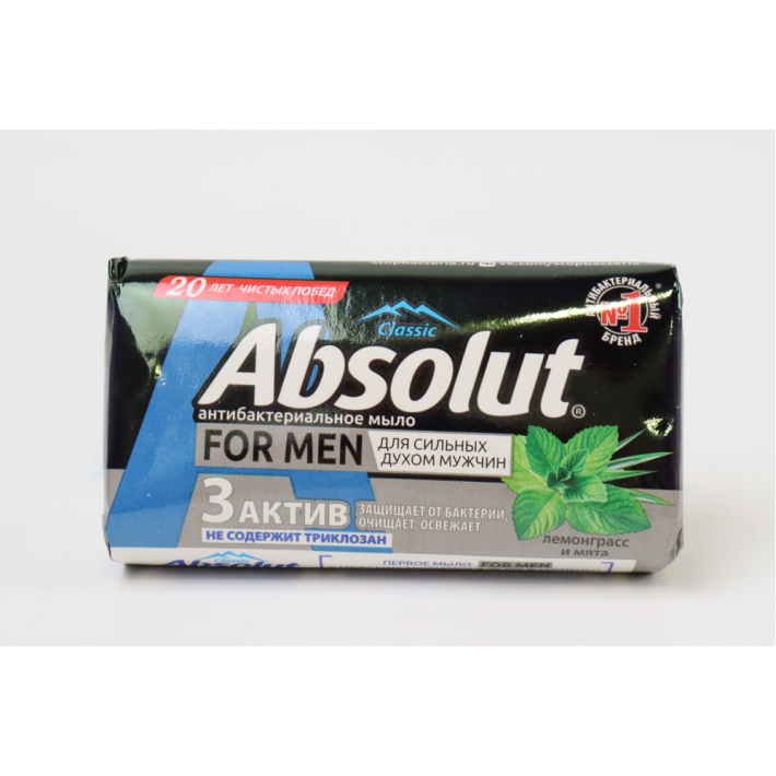 Мыло абсолют For Men лемонграсс мята 90 г
