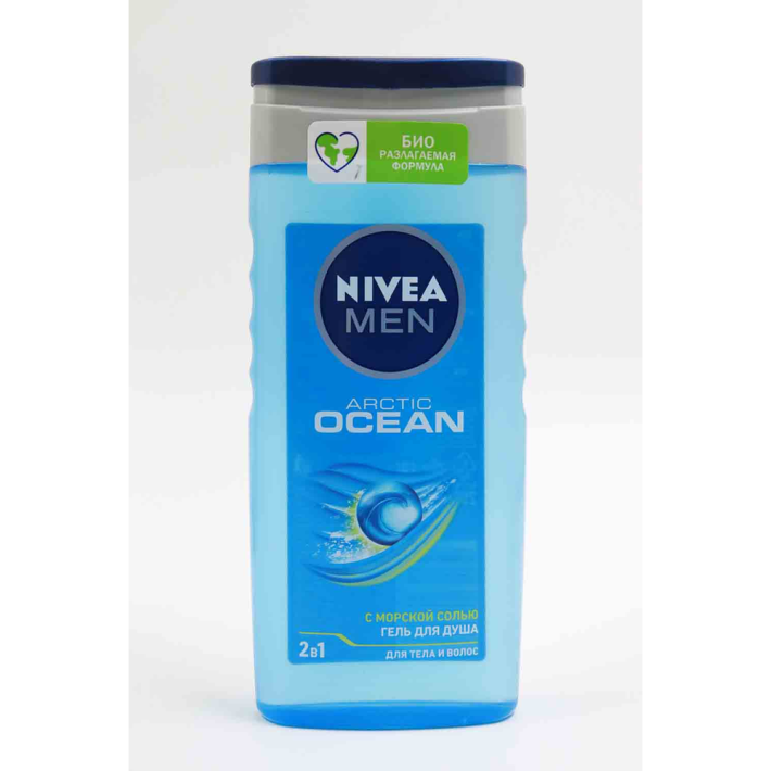 Гель для душаа Nivea Men arctic ocean 2в1 для тела 250 мл