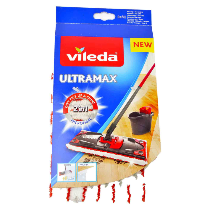 Насадка Vileda ultramax для швабры 1*2 спрей