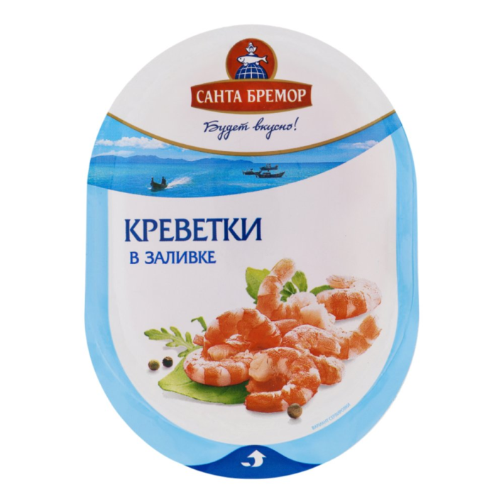 Мясо креветки Санта Бремор в заливке 200 г