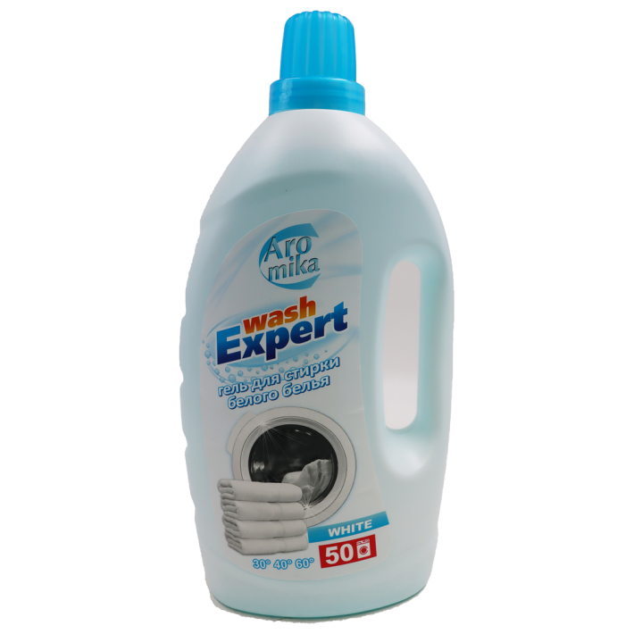 ГЕЛЬ ДЛЯ СТИРКИ WASH EXPERT ДЛЯ БЕЛОГО БЕЛЬЯ 2Л