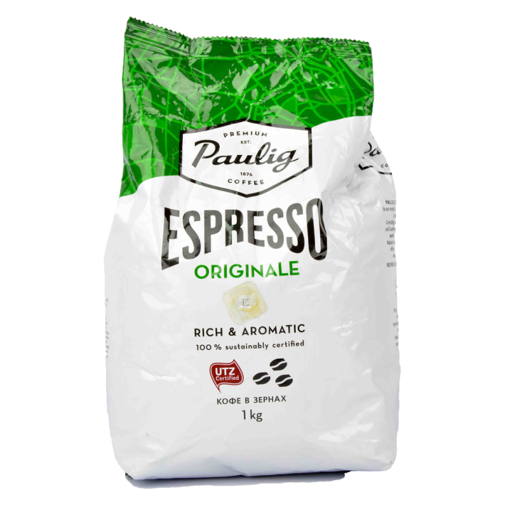 Кофе Paulig espresso originale зерно 1 кг