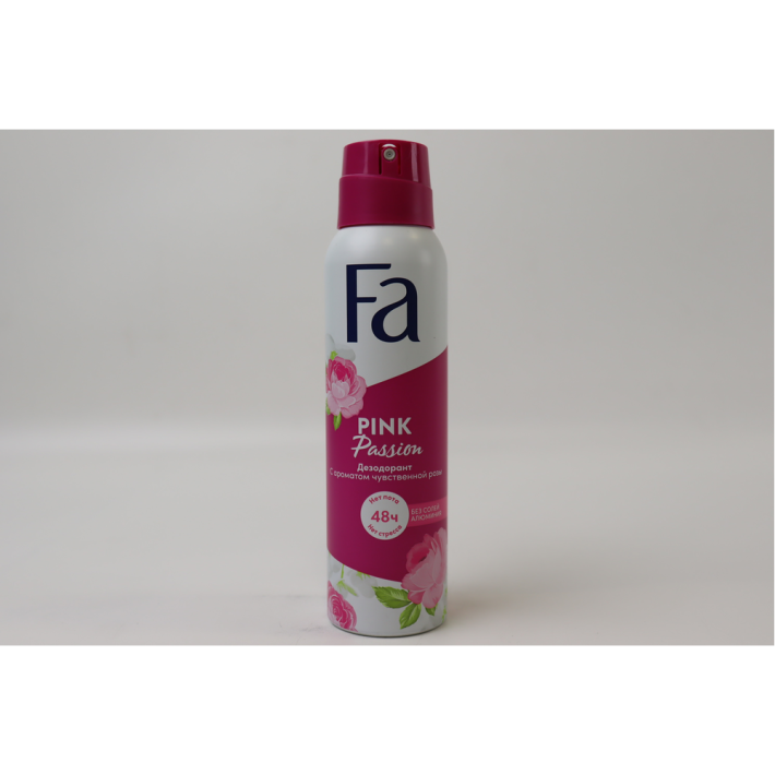 ДЕЗОДОРАНТ FA PINK PASSION ЧУВСТВЕННАЯ РОЗА 150МЛ