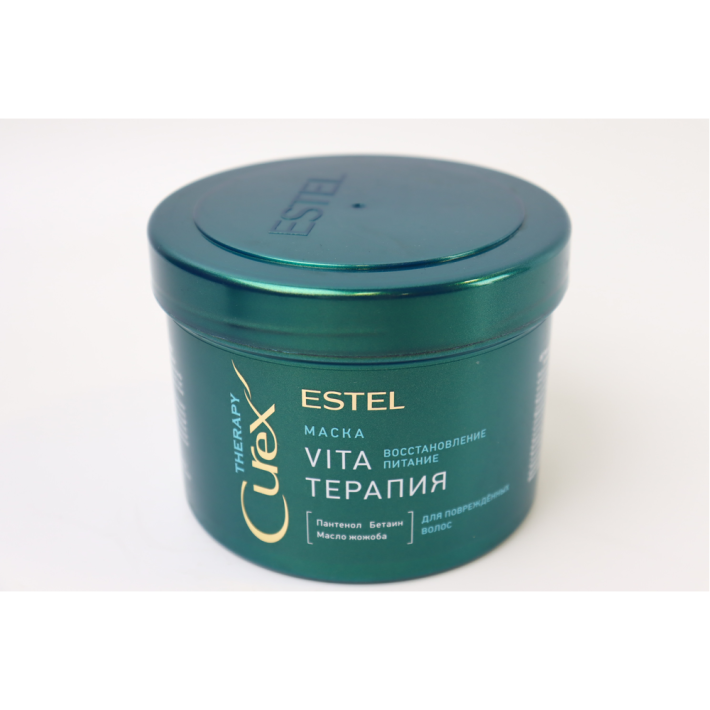 МАСКА Д/ПОВРЕЖДЁННЫХ ВОЛОС ESTEL VITA-ТЕРАПИЯ CUREX THERAPY 500МЛ