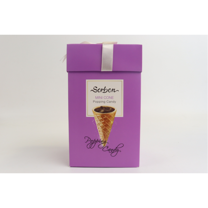 Конфеты мини рожок Sorbon хрустящая с какао взрыв карамель 200 г