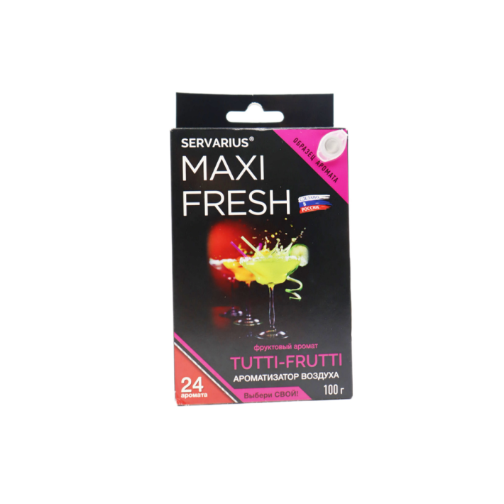 Ароматизатор-гель для машины Maxi fresh Tutti Fruity Под сиденье с пробником