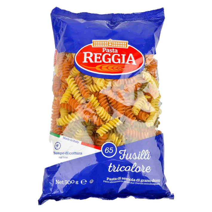 Фузилли триколор Pasta Reggia 500 г