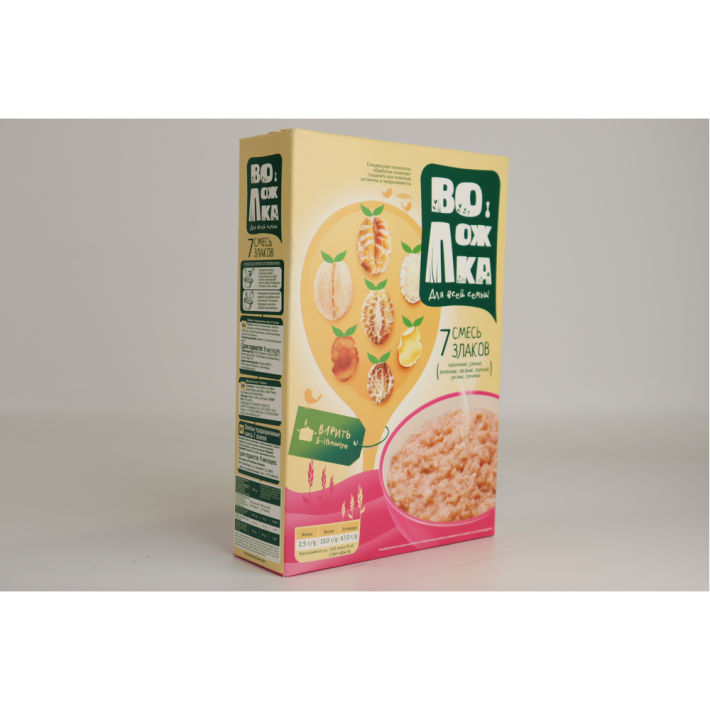 Хлопья воложка 7 злаков 400 г