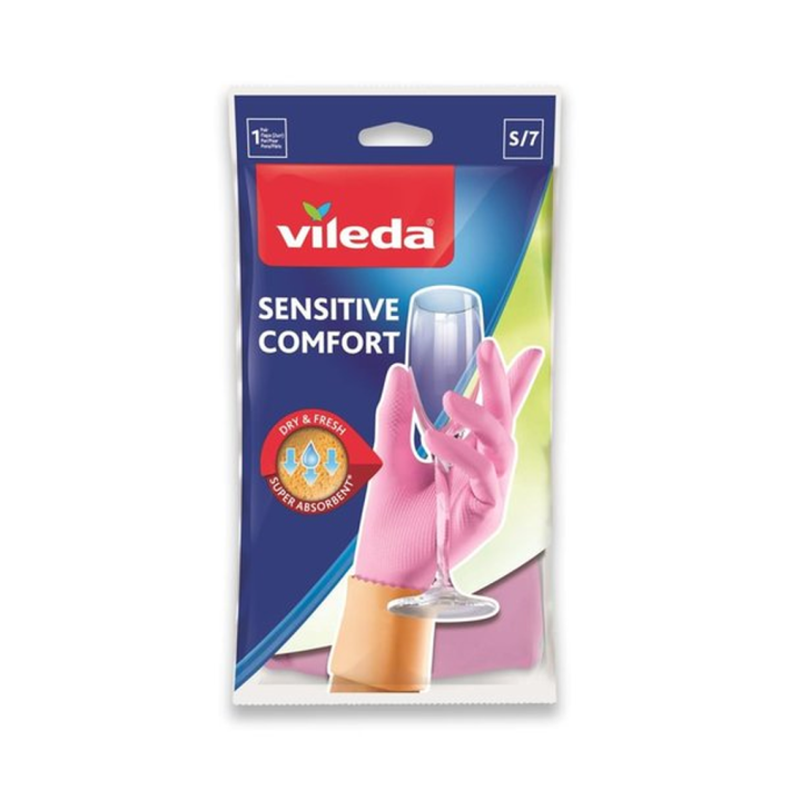 VILEDA ПЕРЧАТКИ ДЛЯ ДЕЛИКАТНЫХ РАБОТ S