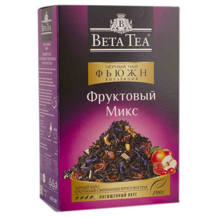 Чай Beta tea фьюжн фруктовый микс 100 г