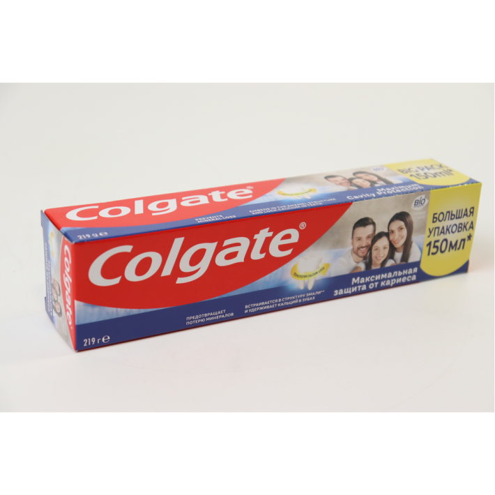 ЗУБНАЯ ПАСТА COLGATE L1 МАКС ЗАЩИТА ОТ КАРИЕСА 150МЛ