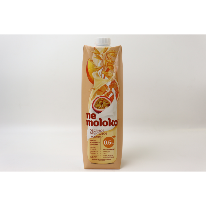 Напиток Nemoloko Овсяный Фруктовый Экзотик 0,5% 1 л