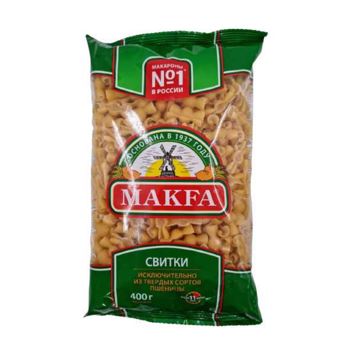 МАКАРОНЫ МАКФА СВИТКИ 400ГР