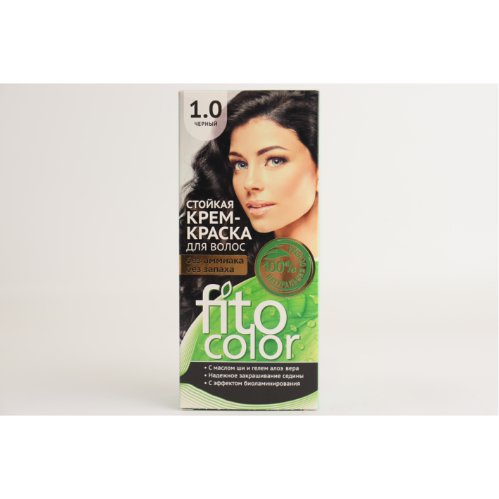 Крем краска для волос Fitocolor 1.0  черный 115 мл