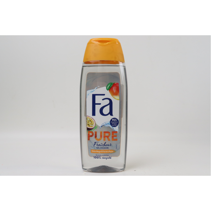ГЕЛЬ Д/ДУША FA PURE ORGANIC АРОМАТ МАНГО/МАРАКУЙИ 98% 250МЛ