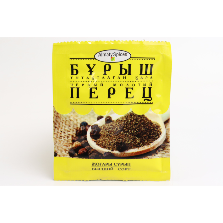 Перец Almaty spices черный молотый 15 г