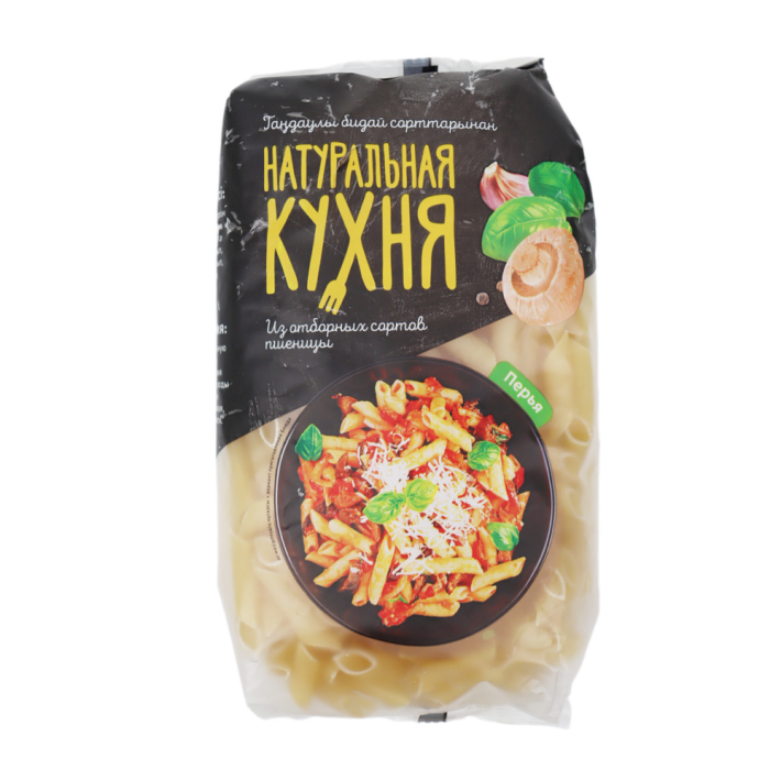 НАТУРАЛЬНАЯ КУХНЯ МАКАРОНЫ ПЕРЬЯ 400Г