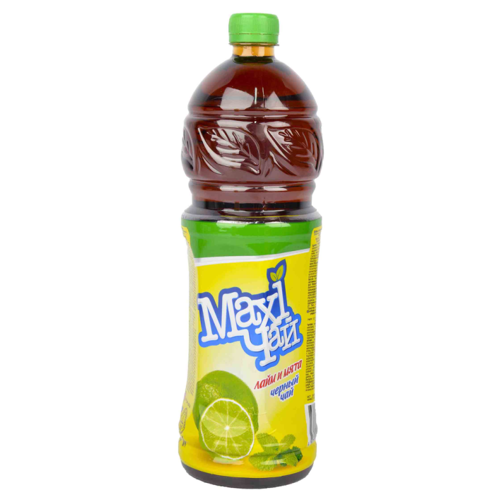 Чай Maxi-Чай черная вкус лайм и мята 1,2 л