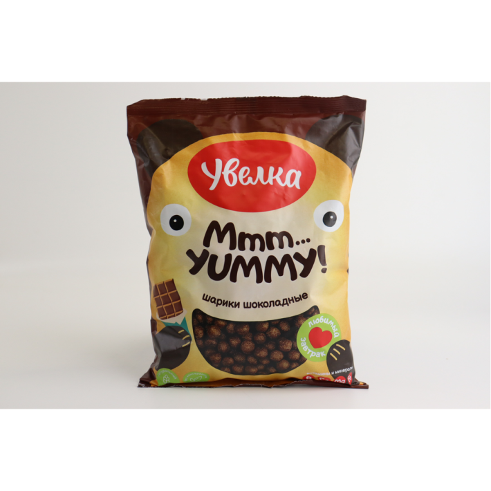 ГОТОВЫЙ ЗАВТРАК ШАРИКИ ШОКОЛАДНЫЕ МЯГК.УПАК 200ГР
