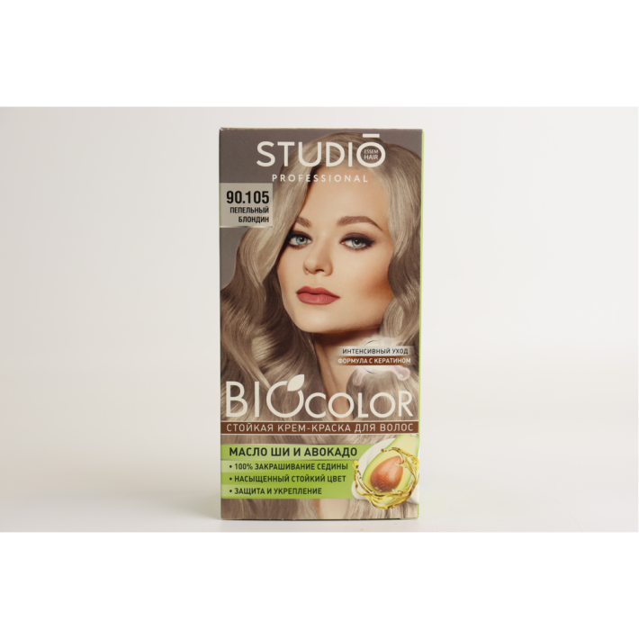 КРЕМ КРАСКА Д/ВОЛОС BIOCOLOR Т90.105 ПЕПЕЛ БЛОНД 15МЛ