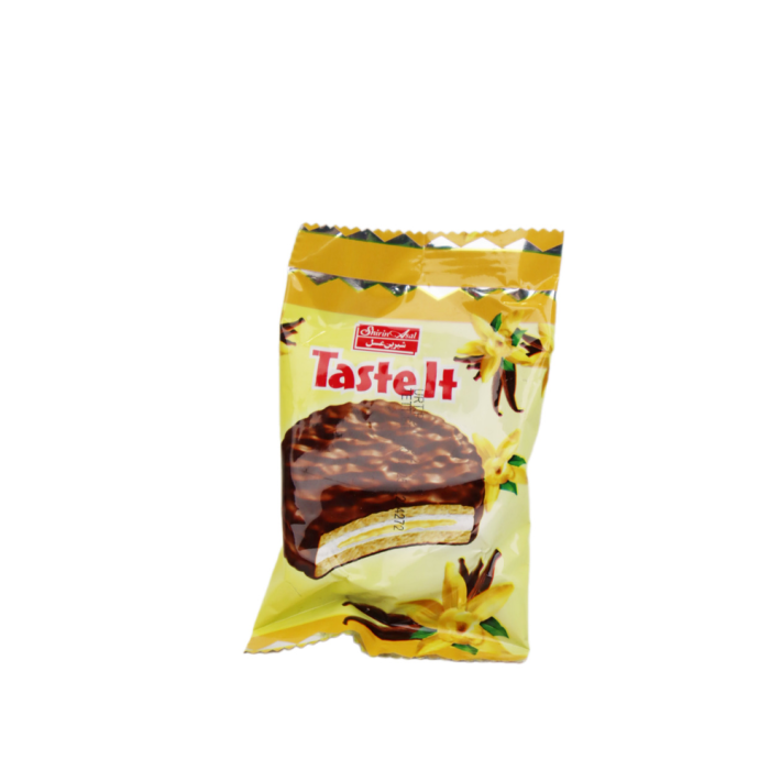 ПЕЧЕНЬЕ TASTE IT ПОКРЫТОЕ ШОКОЛАДОМ С ВАНИЛЬН МАРМЕЛАДОМ 20ГР