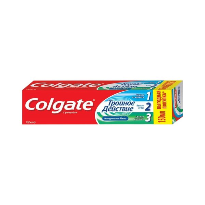 Паста зубная Colgate тройное действие 150 мл