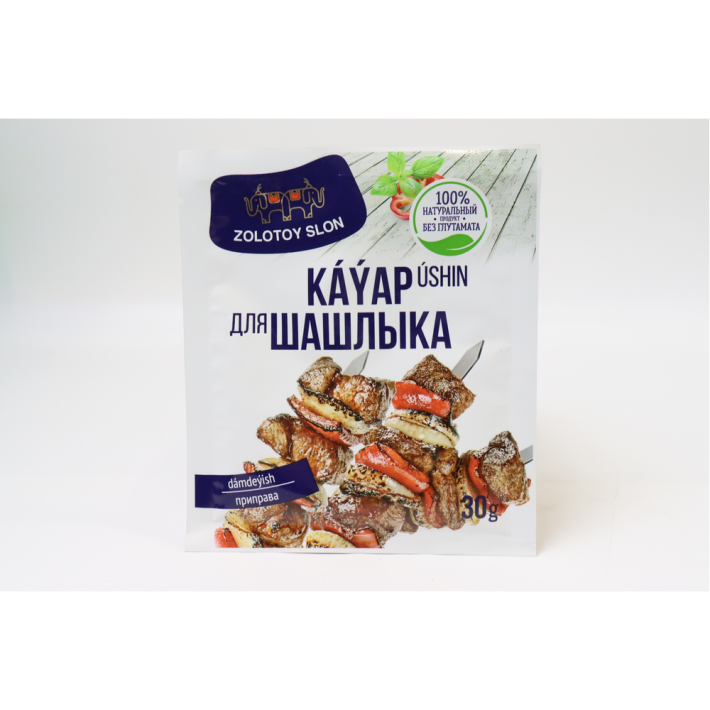 ПРИПРАВА ZOLOTOY SLON Д/ШАШЛЫКА 30ГР