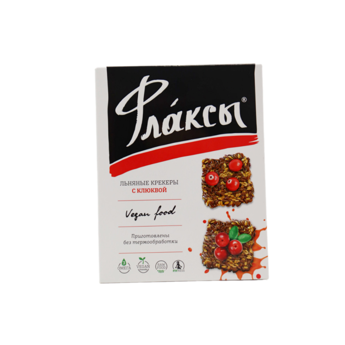 Флаксы Компас здоровья с клюквой 120 г