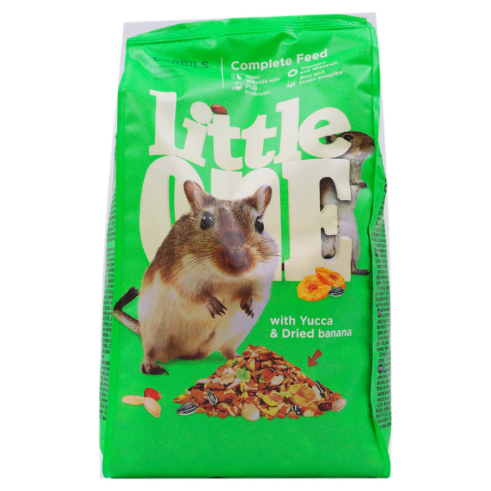 КОРМ Д/ПЕСЧАНОК LITTLE ONE 400ГР