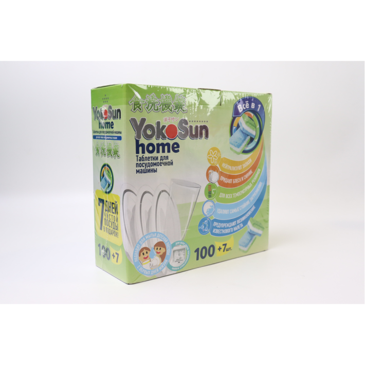 ТАБЛЕТКИ Д/ПОСУДОМОЕЧНОЙ МАШИНЫ YOKOSUN 108ШТ