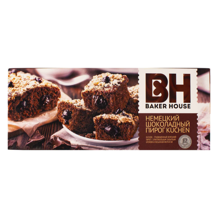 Пирог немецкий Baker house Kuchen шоколад 350 г